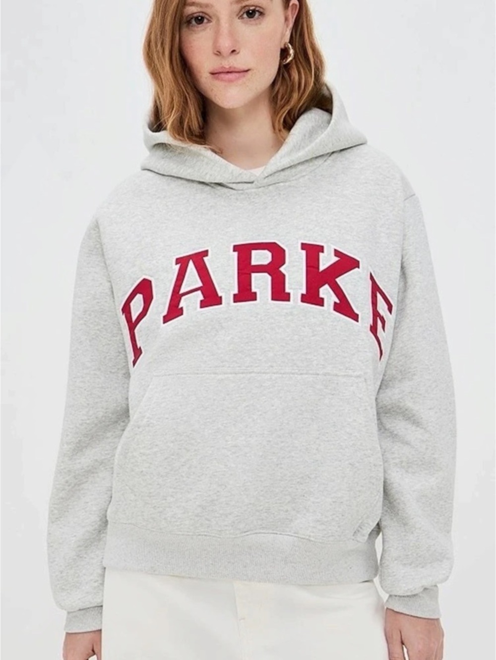 Parke Hoodie Heather Grey Large